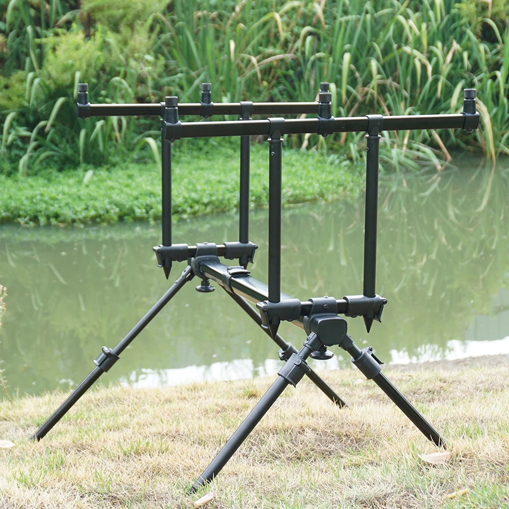 Pod carpfishing Hirisi – Cápsulas portacañas con soporte - imagen 2