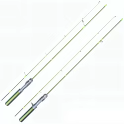 Accesorios para caña de pescar con señuelo UL, caña de cebo giratoria ultraligera de fibra de carbono, herramienta para caña de pescar de lubina y trucha de carpa, punta sólida