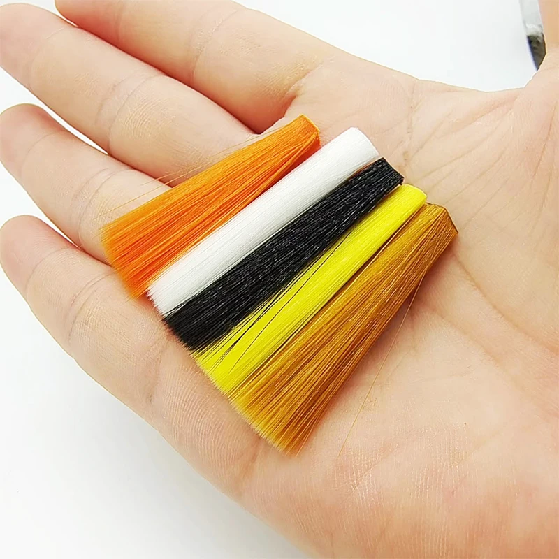 Royal Sissi-Juego de 5 colores, colas mayfly súper finas de 1,5 pulgadas de largo, flotador de cuenca, fibra de nailon de microfibra, material sintético para atar moscas - imagen 4