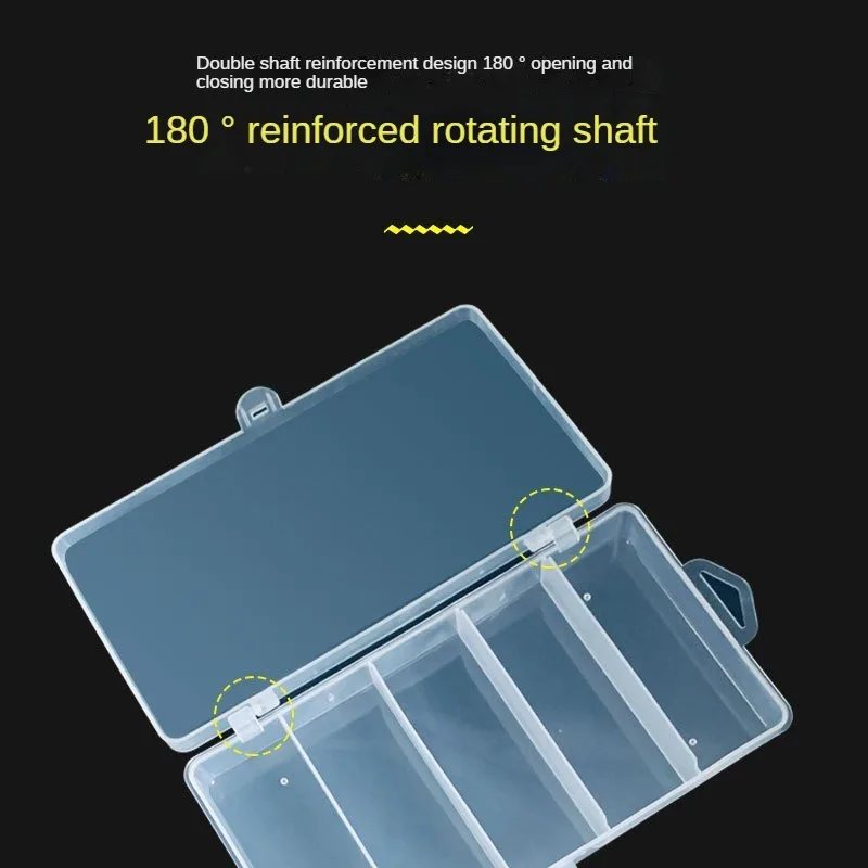Caja piezas Luya para almacenar cebo, fácil de llevar, productos esenciales para aparejos de pesca, caja de herramientas de pesca, 1 unidad - imagen 2
