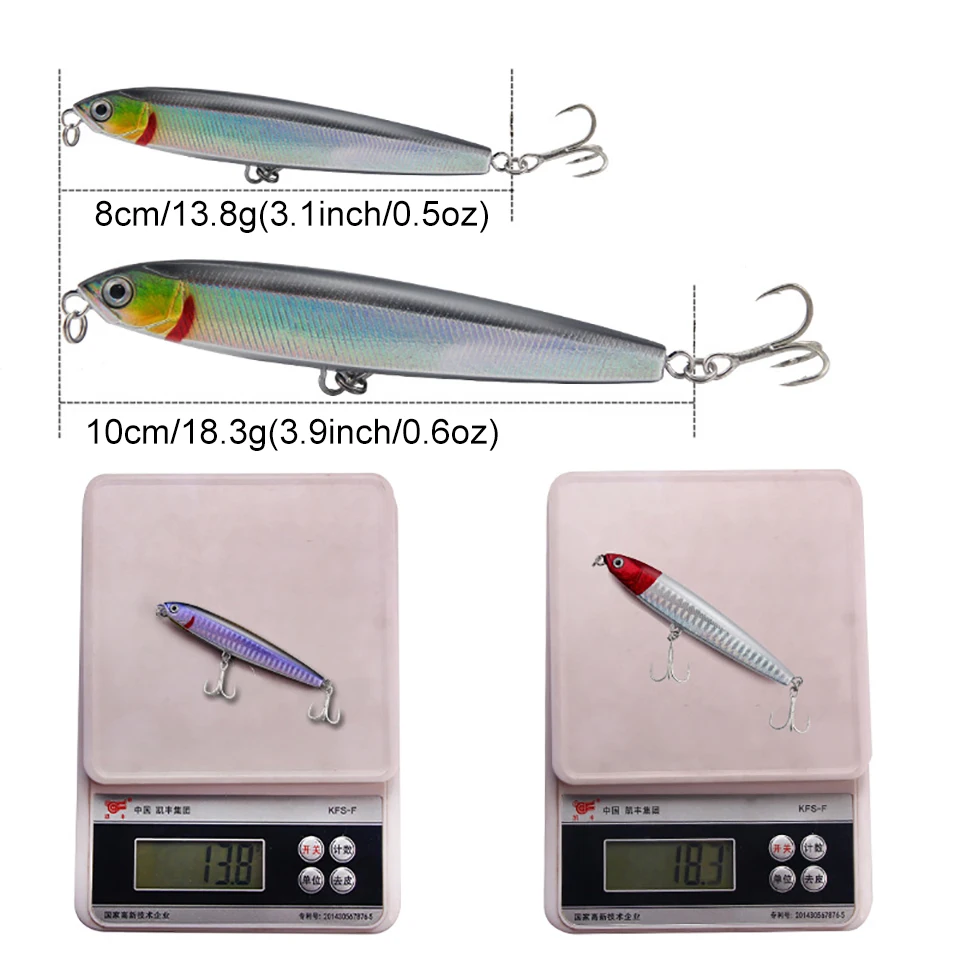 WALK FISH-señuelo de pesca Artificial, cebo duro Wobbler de 10/14/18/24g, 1 piezas - imagen 5