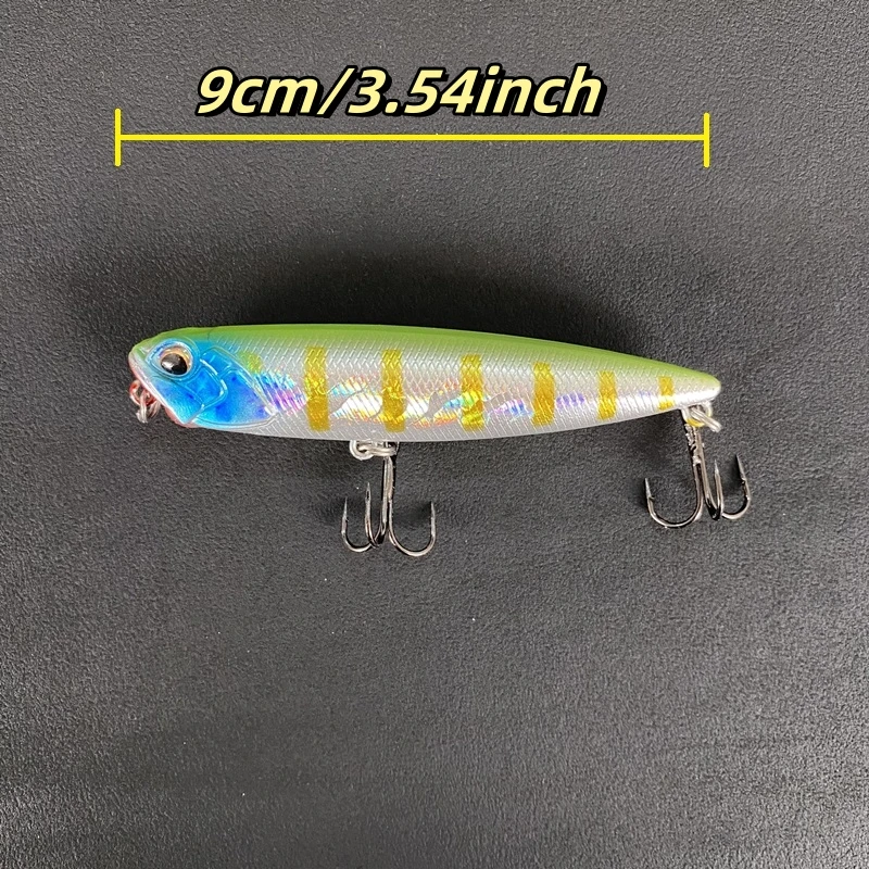 LURETV Japón importado DUO mismo tipo señuelo lápiz flotante 90F superficie de agua micro objeto palabra perro Z palabra perro - imagen 5