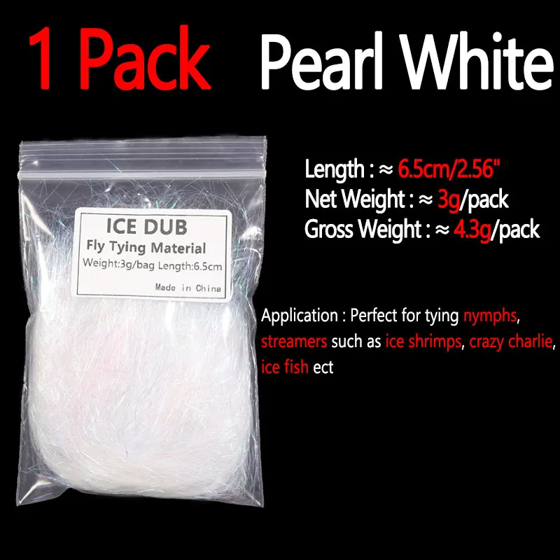 1 pack pearl white