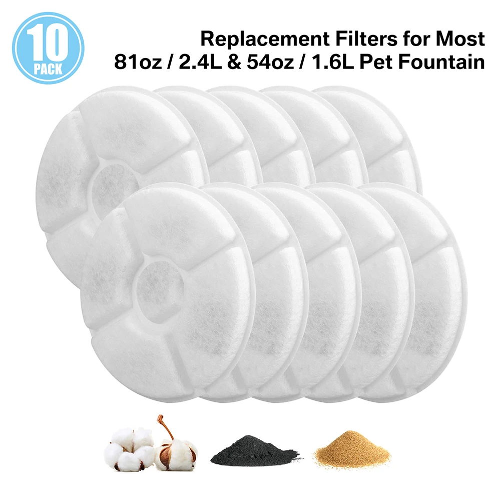 Filtro de repuesto 2.4L – Esponja prefiltro para fuente de mascotas