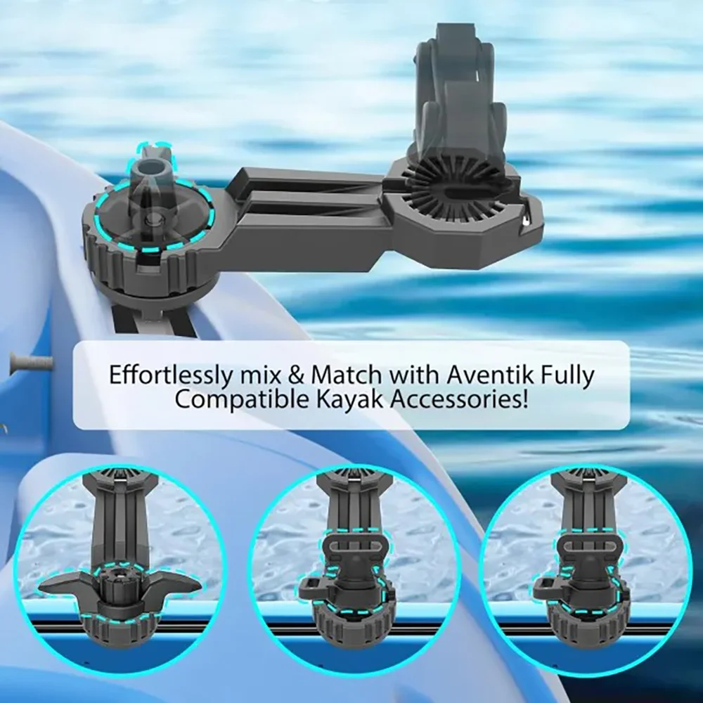 Aventik riel lateral extensible para kayak – instalación rápida - imagen 5