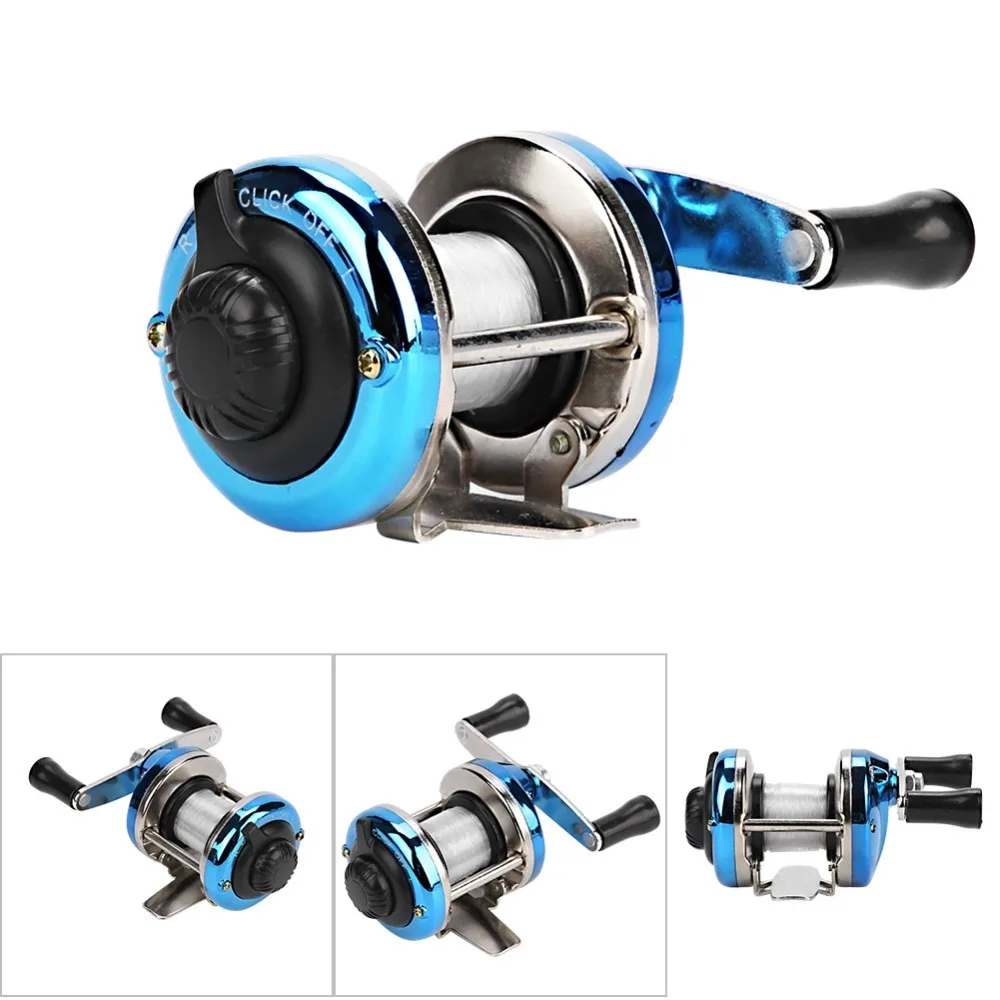 Carrete ultraligero giratorio pesca hielo y agua dulce – 2 colores - imagen 4