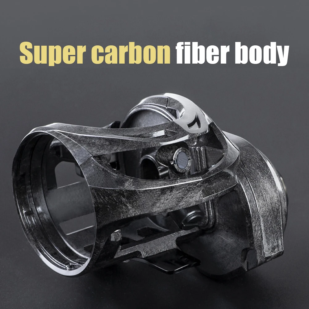 Carrete de pesca Baitcasting de Metal para exteriores, arrastre máximo de 16kg, 6,3: 1, mango de potencia, carrete de agarre de bola, 6 + 1BB, rueda giratoria, pesca de agua salada - imagen 3