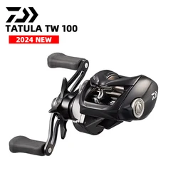 DAIWA-carrete de pesca TATULA TW 2024, 7 + 1BB, arrastre 5kg, 100