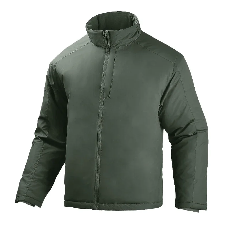 Ropa de invierno para hombre, chaqueta de combate para senderismo, chaquetas térmicas, abrigo cálido, cortavientos térmico informal a prueba de viento para caza, Tops para hombre - imagen 4