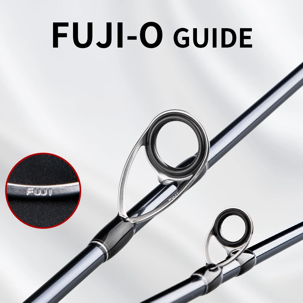 FISHINGFANS varilla jigging lento Fuji carbono - imagen 4