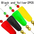 2PCS Black Yellow