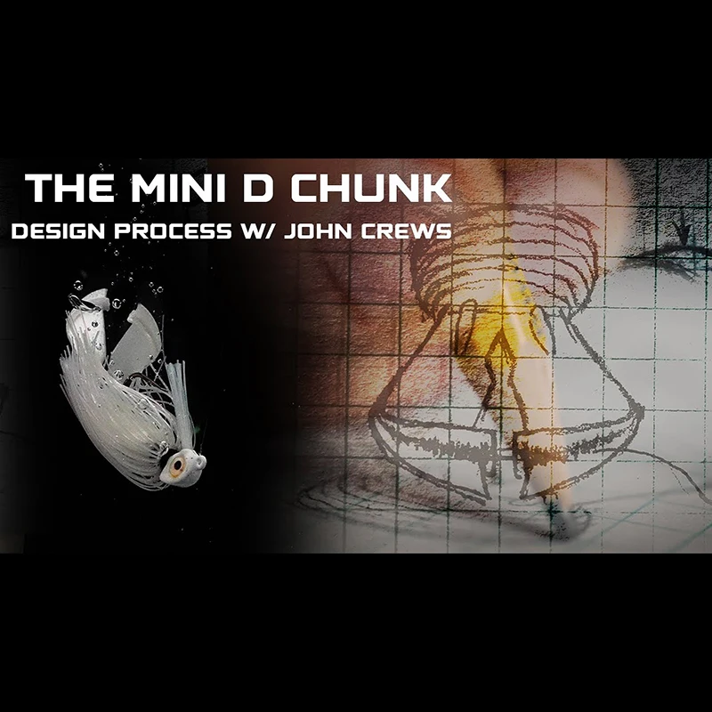 American Missile Baits Nuevo Mini Plantilla de natación Señuelo Compact Jig Barded Guy IKE - imagen 3