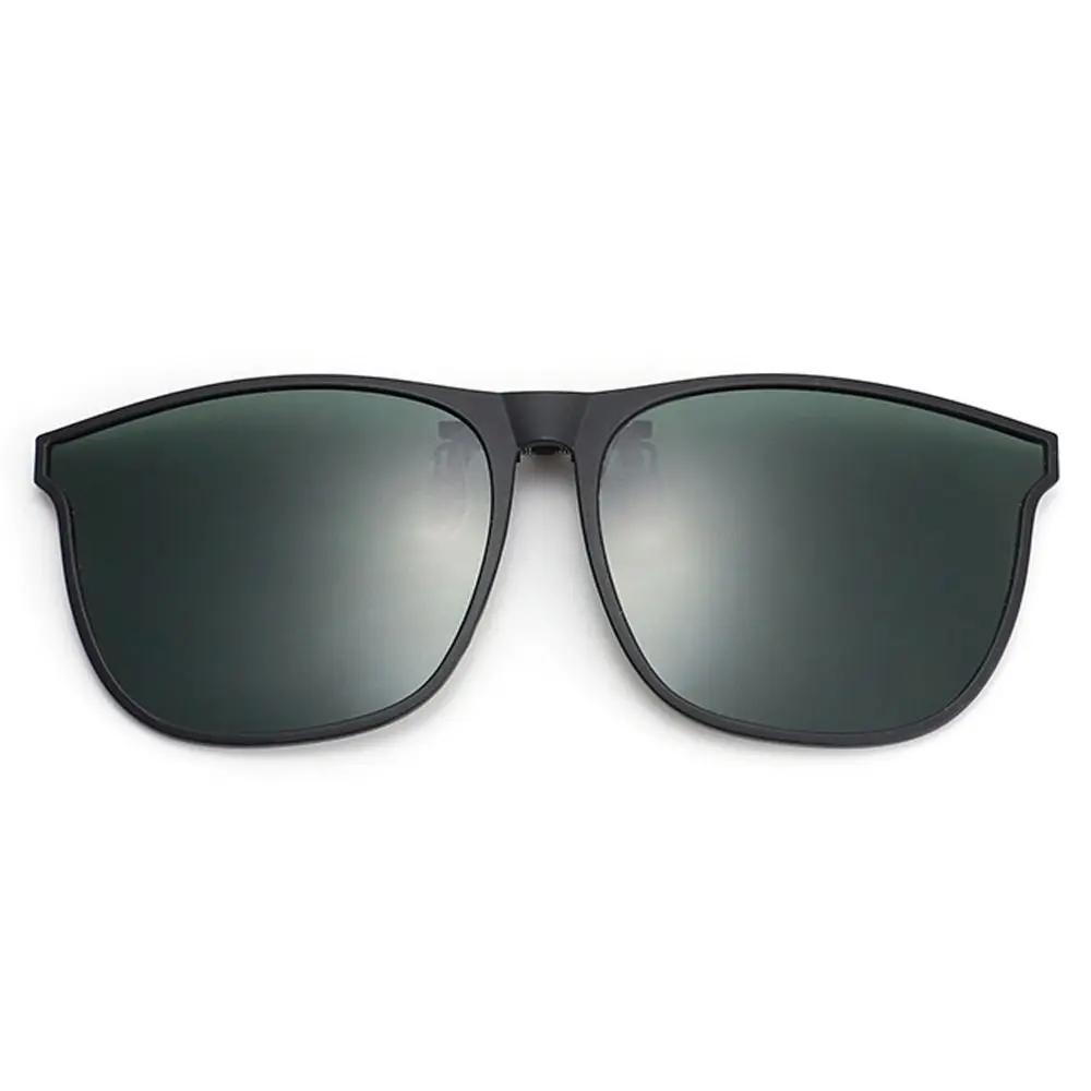 Gafas de sol cuadradas con clip a la moda para actividades y conducción, gafas antideslumbrantes para conductor de automóviles para hombres, gafas de sol para exteriores para mujeres y hombres - imagen 2