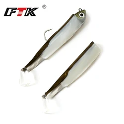 FTK Pececillo Negro – Señuelo jigging para Bass, Pike y Zander