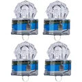 4PCS blue