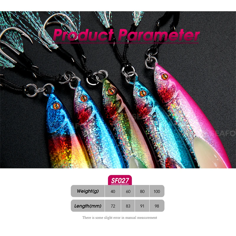 Jig Metal MJ27 Japen – Cuchara para Lubina desde Costa - imagen 5