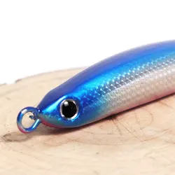 Señuelo cuchara jigging de metal para arrastre desde orilla
