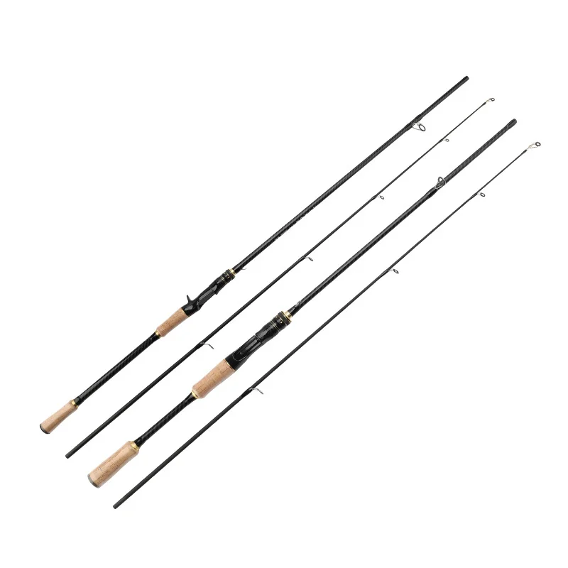 Caña de pescar, caña enchufable de fibra de vidrio, ajuste suave, caña de pescar, caña deslizante, caña de pescar para principiantes - imagen 2