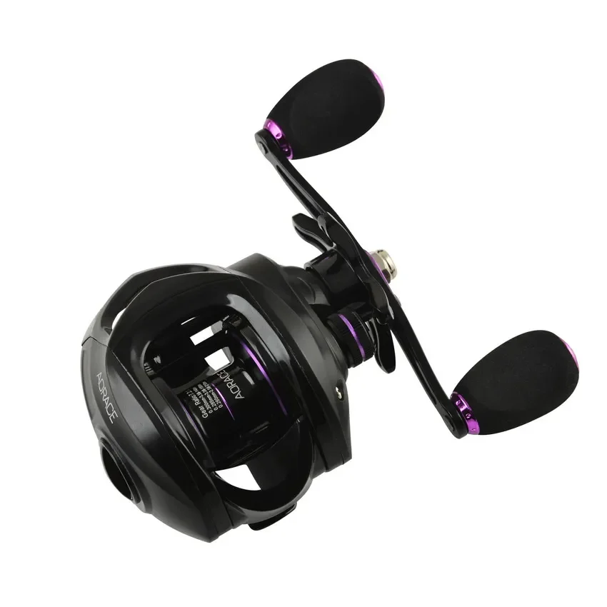Carrete de pesca 7,2: 1, carrete de Baitcasting ultraligero de alta velocidad, carrete de Metal, carretes de fundición de cebo, rueda 12 frenos magnéticos, arrastre máximo de 10KG - imagen 5