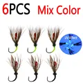 6pcs Mix Color