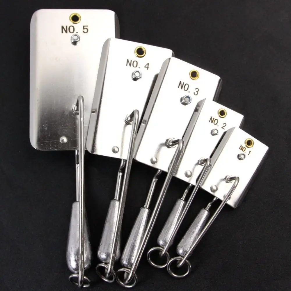 Cepilladora de pesca de acero inoxidable, equipo de pesca de atún duradero de gran tamaño, equipo de pesca de aguas profundas - imagen 4