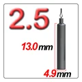 8   2.5g Cylindrical