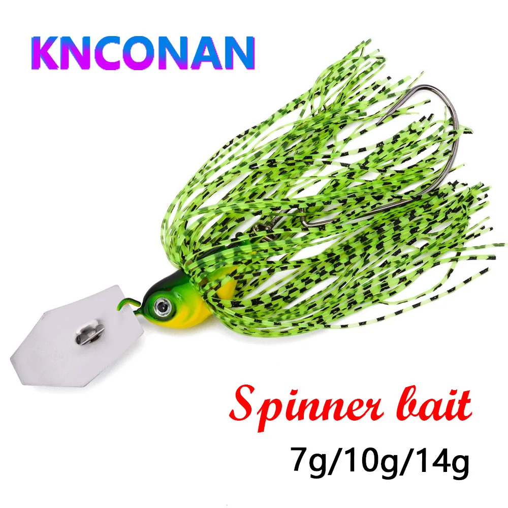 1 unidad de cebo giratorio Chatter de 7G/10G/14G, señuelo de pesca sin malezas, Buzzbait wobbler chatterbait para lubina, pez walleye