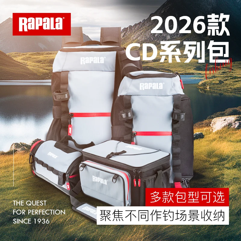 Rapala CDPRO – Bolsa de Pesca con Cintura para Señuelos