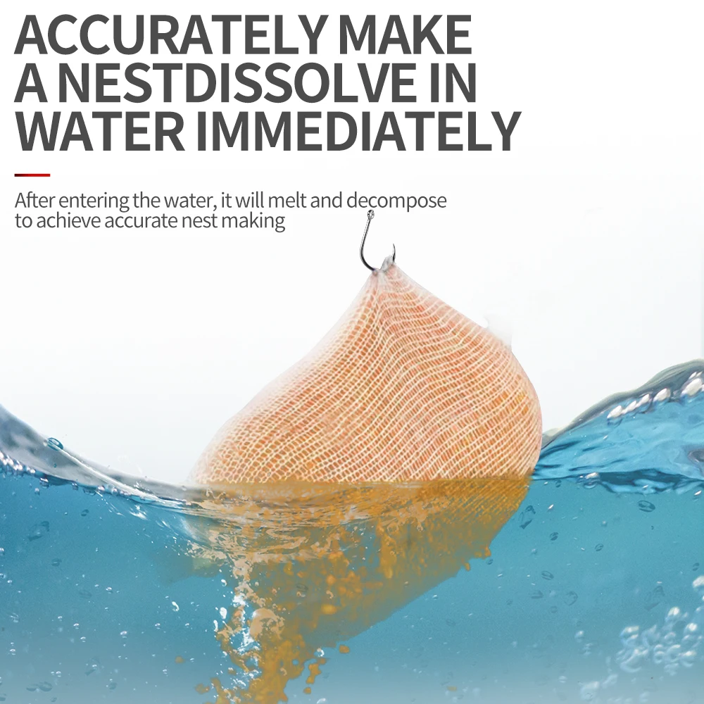 Malla PVA soluble estrecha para pesca de cebo - imagen 4