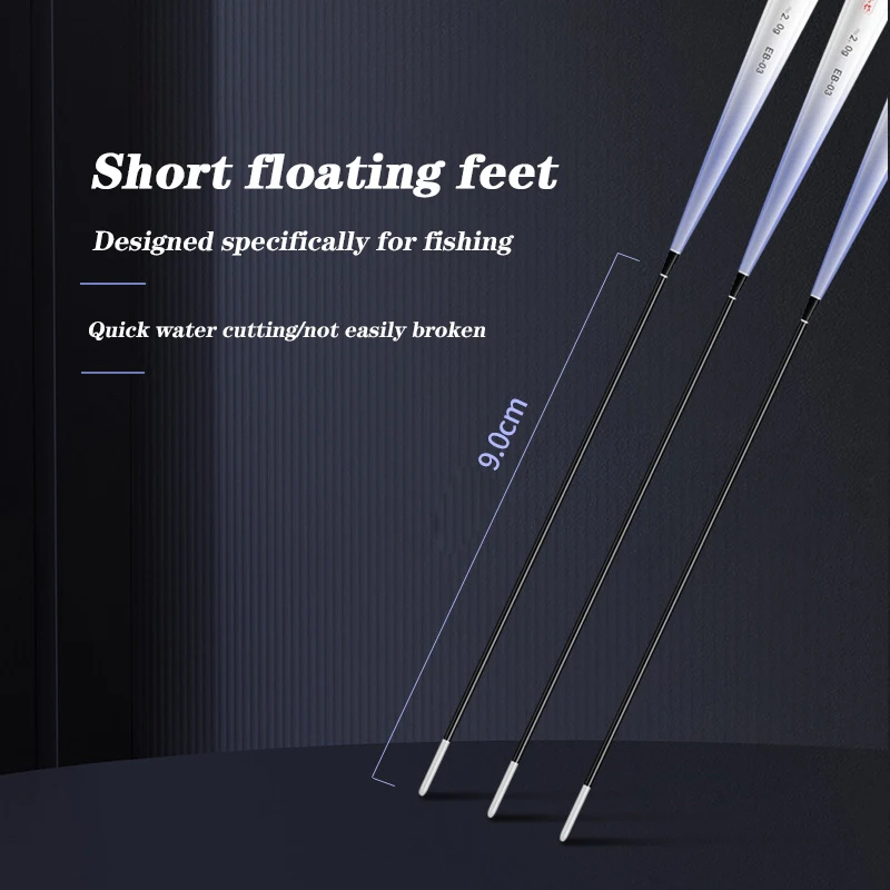 Flotador de pesca nocturno, detección de gravedad, delgado, alta sensibilidad, nuevo flotador LED electrónico, gancho para morder, equipo de pesca rojo giratorio - imagen 4