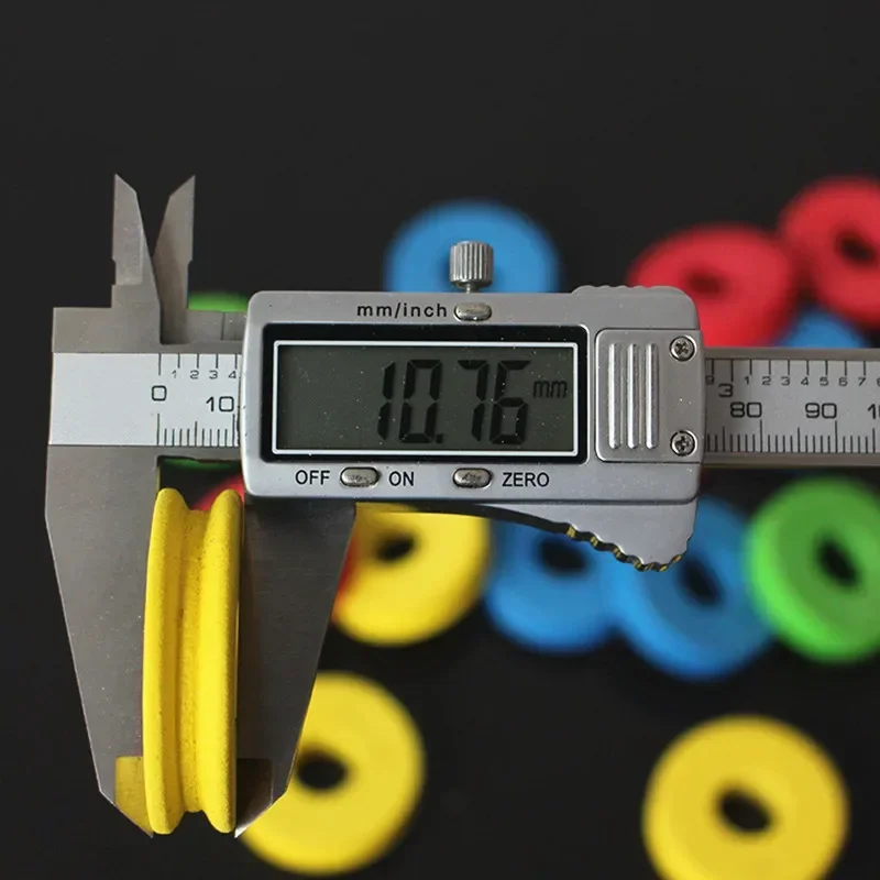 Tableros de bobinado de espuma para señuelo de pesca, carrete de línea de alambre giratorio, almacenamiento de Color, herramientas de tablero de bobinado de pesca portátil EVA, 20, 10 piezas - imagen 4