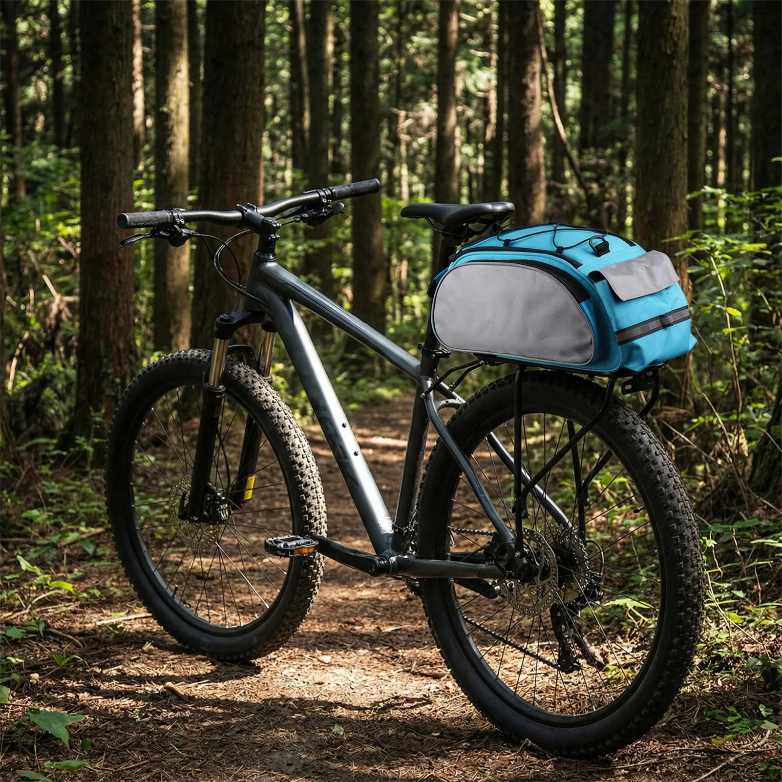 Bolsa de ciclismo Universal, paquete de estante para bicicleta de montaña, mochila impermeable de gran capacidad para montar, accesorios prácticos para ciclismo al aire libre - imagen 2