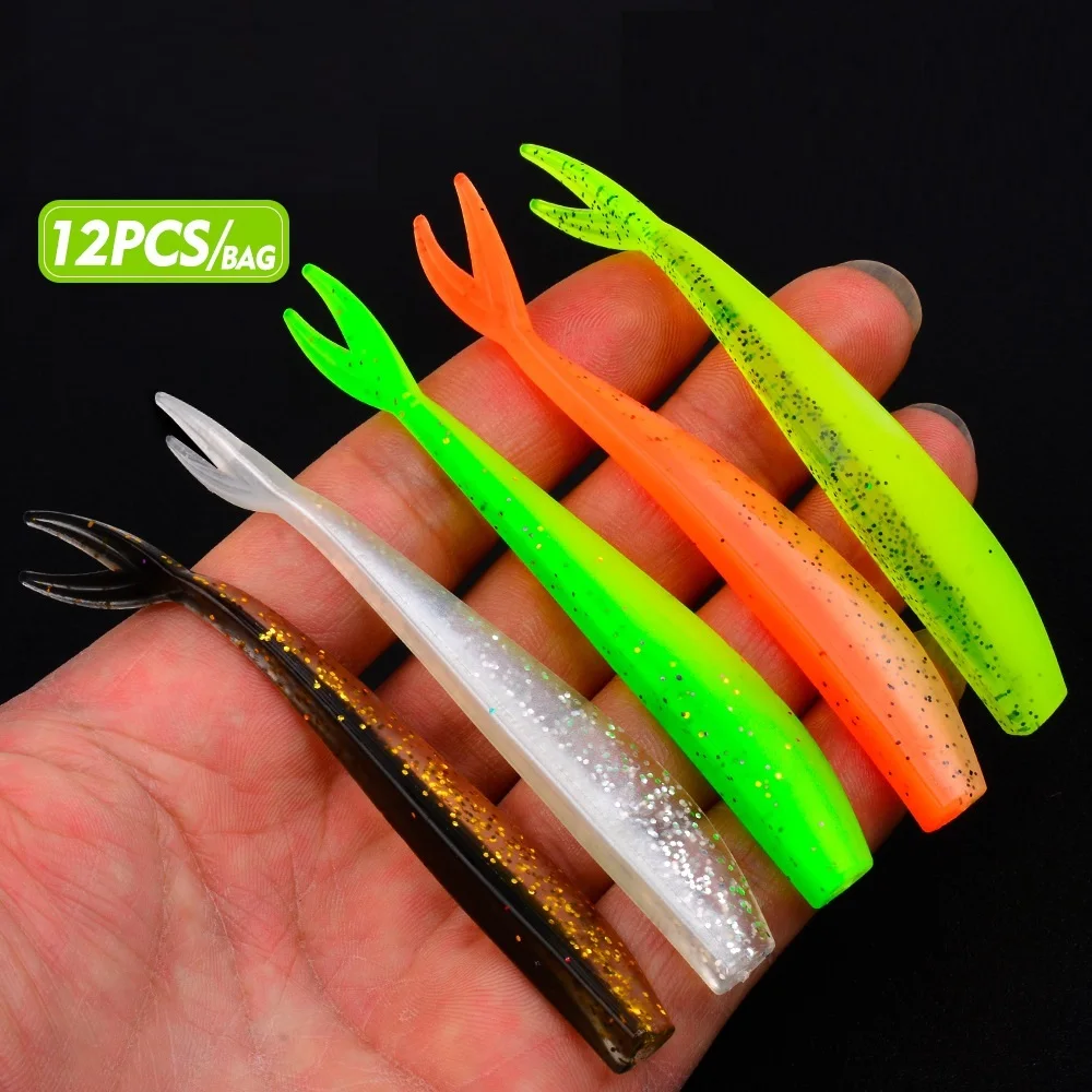 Swimbait Flotante LHFSH – Cebo Blando con Cola en V para Lubina