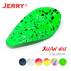 Jerry XuanWu Cuchara en línea retorcida Tungsteno para trucha