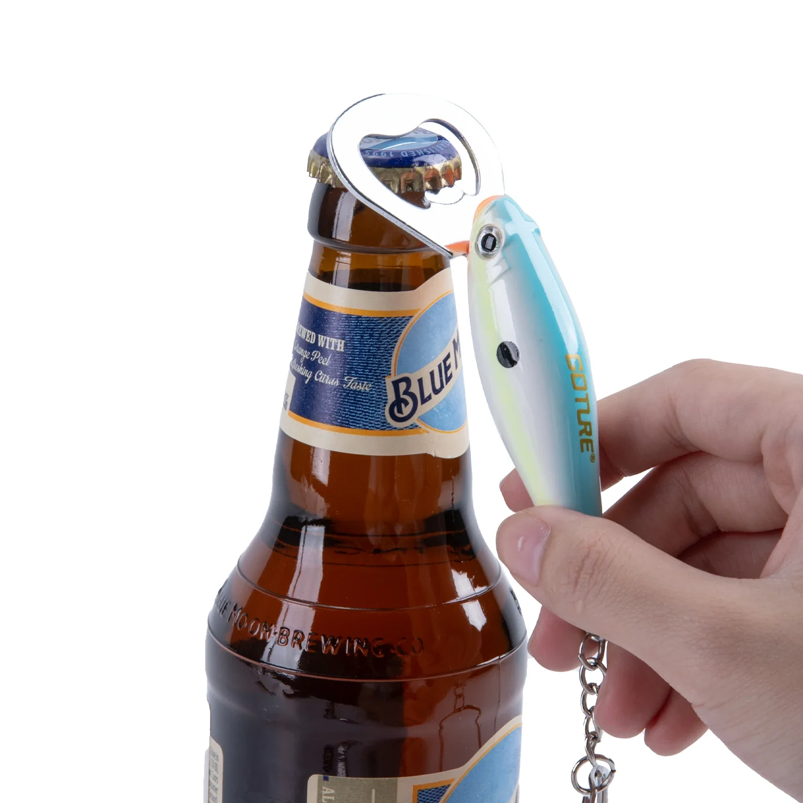 Goture Rebotellas Señuelo de pesca diseño pez acero al carbono - imagen 5