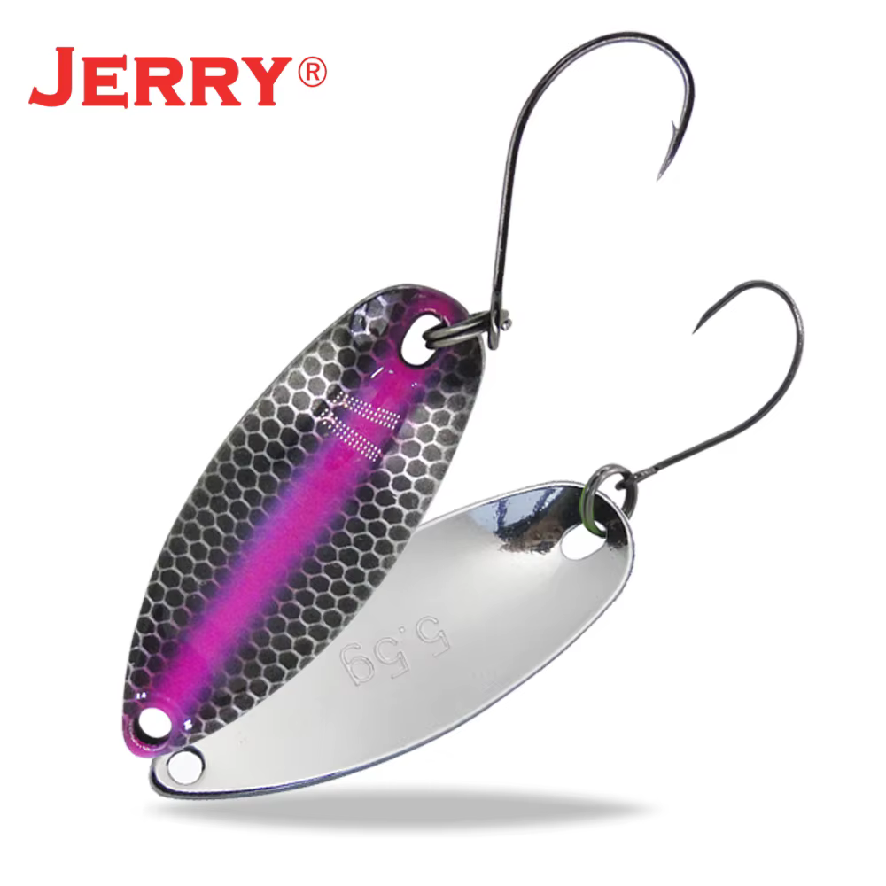 Jerry Sagitario Cuchara de pesca ultraligera latón trucha lubina - imagen 4