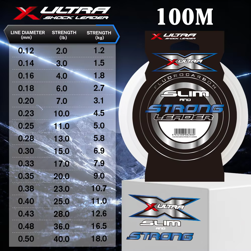 XULTRA Fluorocarbono línea de hundimiento – Monofilamento agua salada - imagen 4
