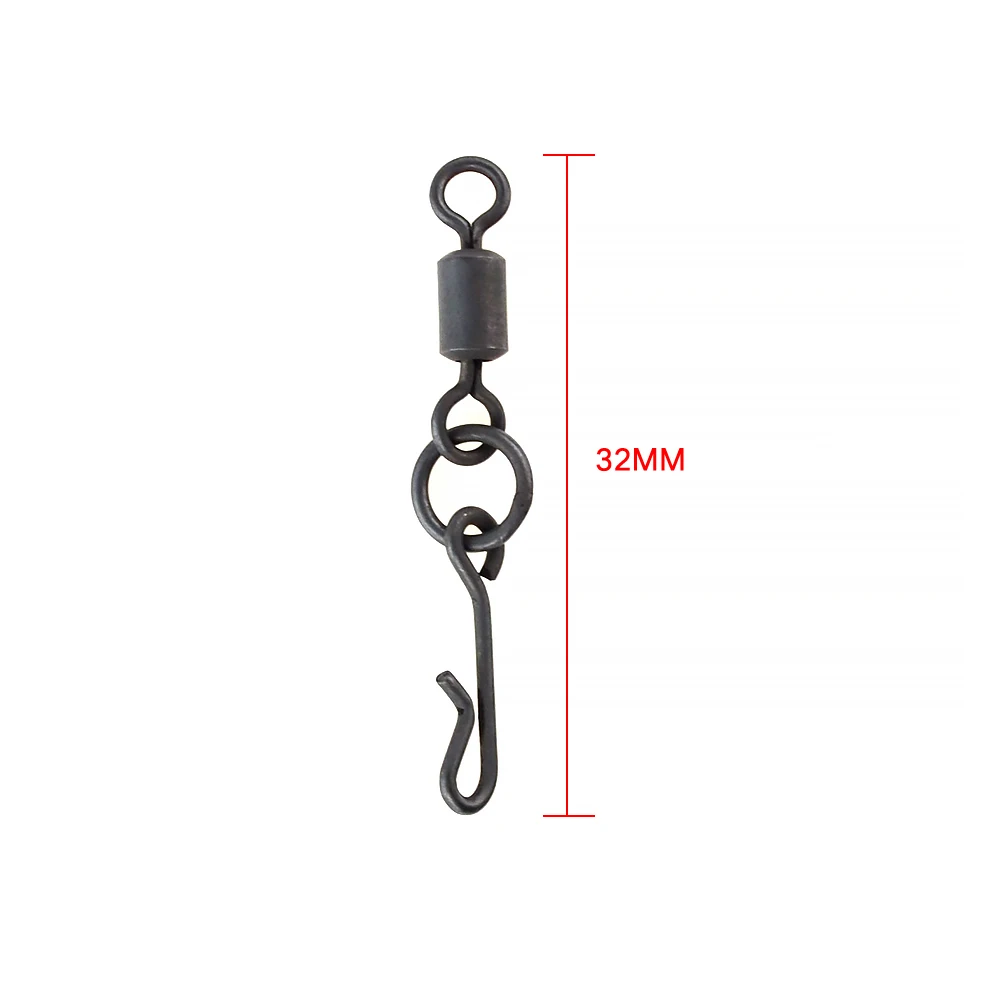 20 piezas giratorio para pesca de carpa, aparejos de pesca para carpa, accesorios AG140 - imagen 3