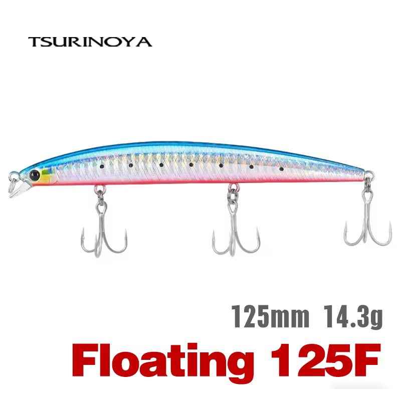 TSURINOYA 125F – Señuelo duro flotante para lubina 125mm - imagen 4