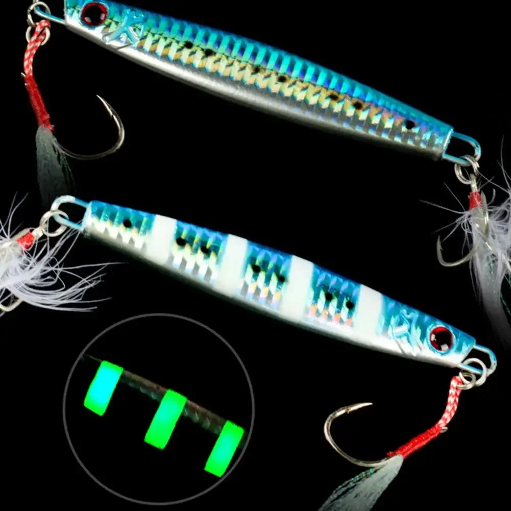 Señuelo de pesca de alta resistencia, resistente a la corrosión, Color vibrante, cuerpo de línea de transmisión, anzuelo triple, Ideal para Jigging, cebo falso - imagen 4