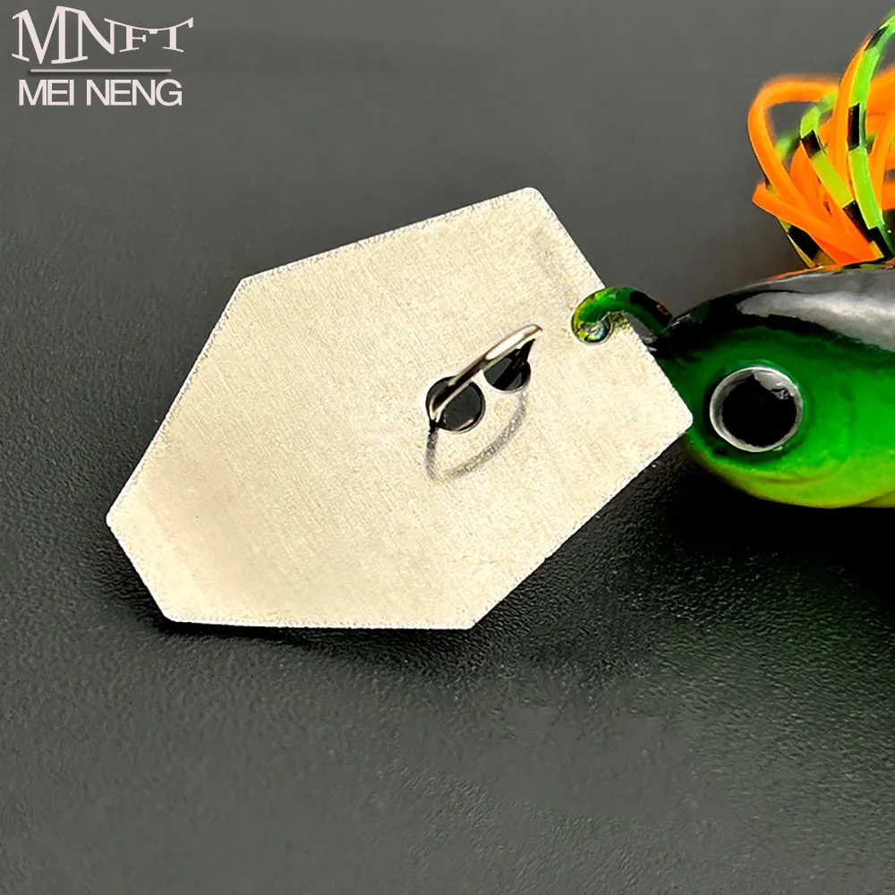 MNFT Placas metálicas para atado de moscas y streamers - imagen 4