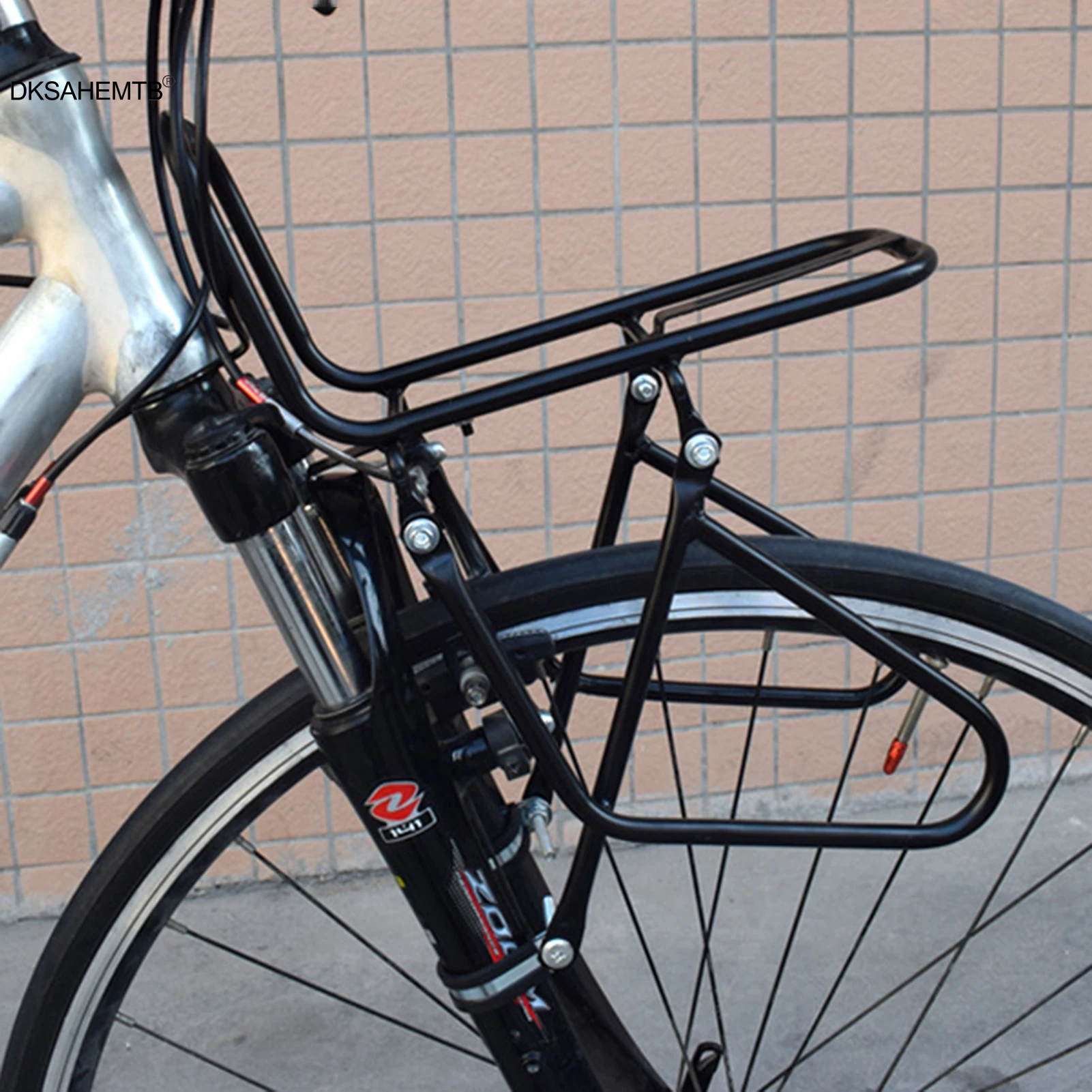 Soporte para cuadro frontal de bicicleta, estante duradero de acero de alta calidad para bicicleta de montaña, estante de carga atrevido Universal, accesorios para ciclismo - imagen 2