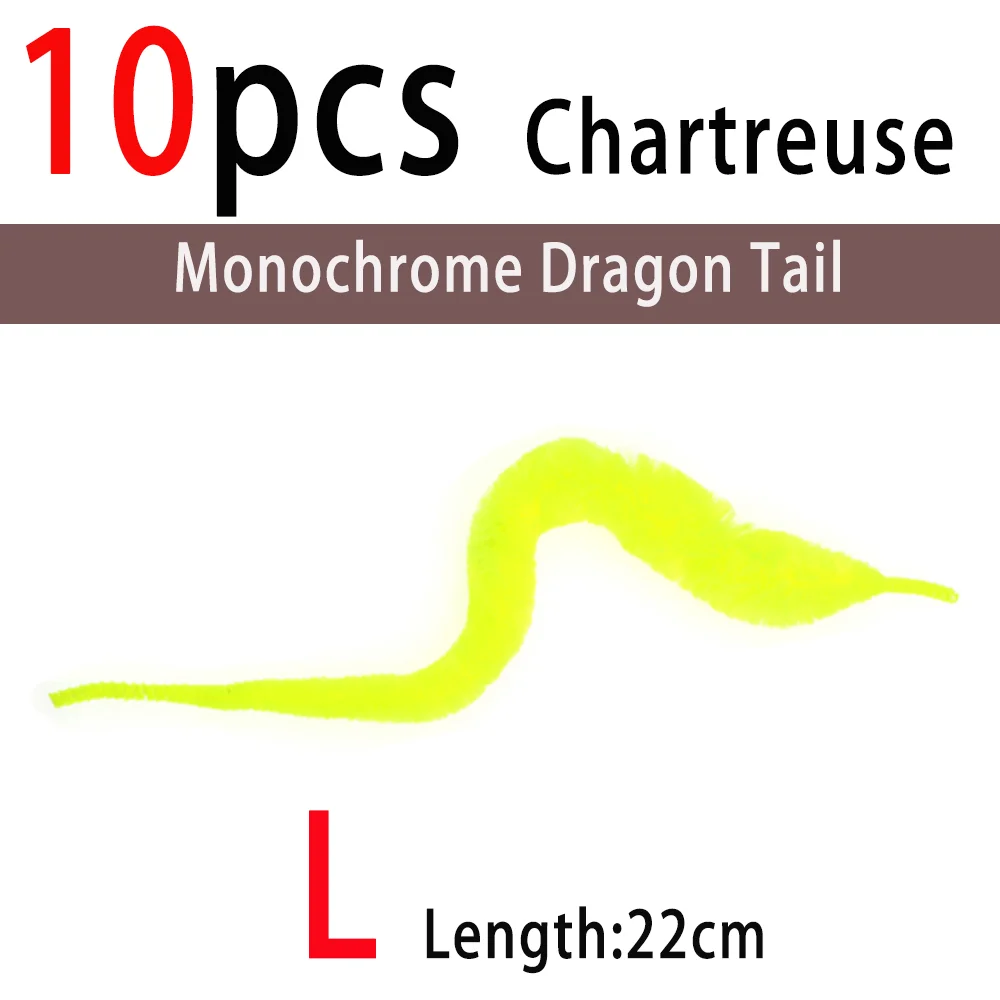 L 10pcs Chartreuse