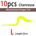 L 10pcs Chartreuse
