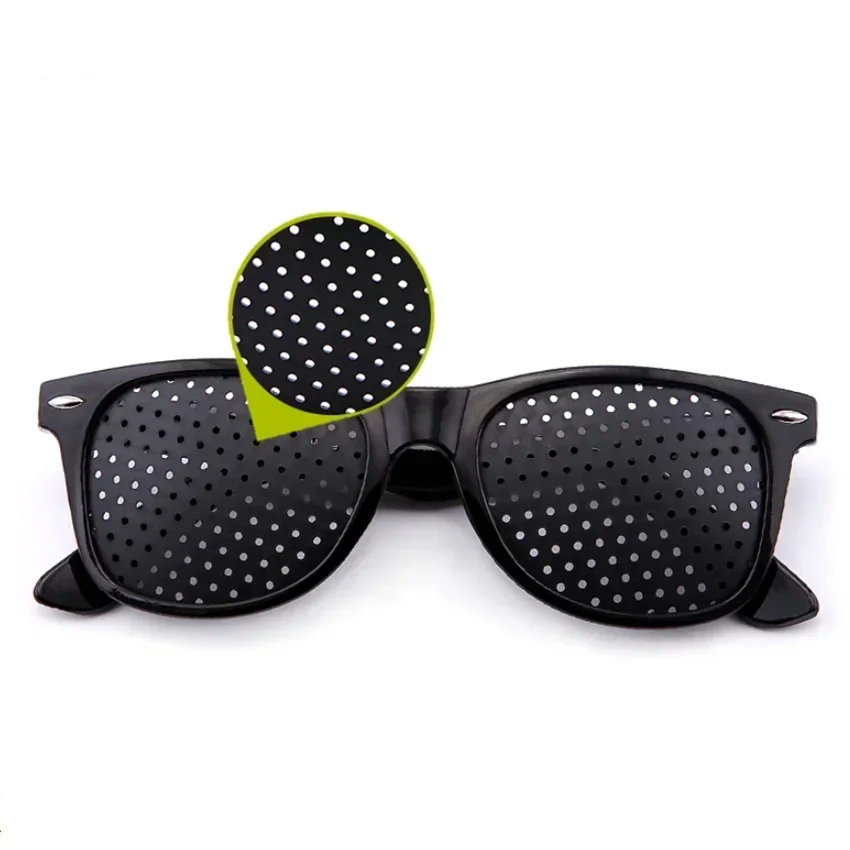 Gafas para pescar al aire libre, Pin, gafas de sol con orificio pequeño, gafas para acampar, vista negra, mejora el cuidado, gafas para ejercicio - imagen 4