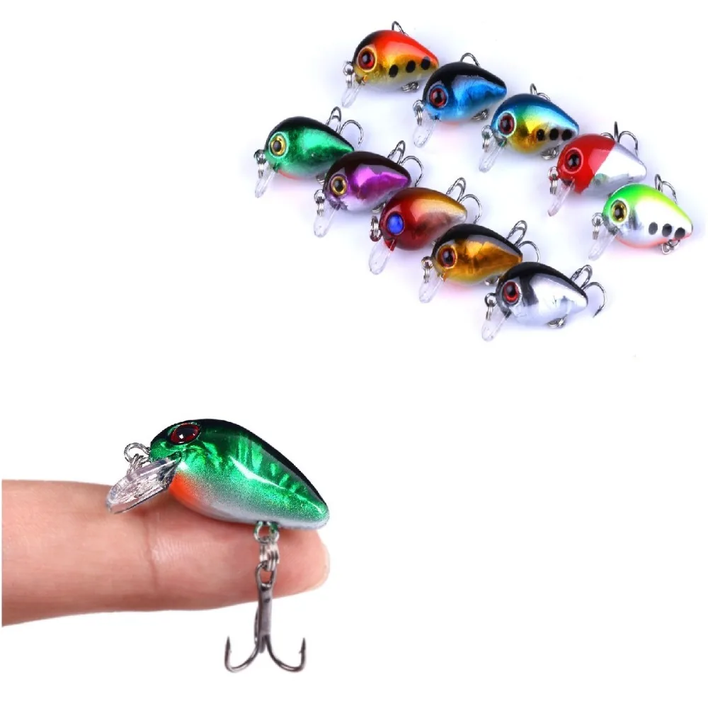 Kit Mini Wobbler Crankbait para Trucha y Lubina – Señuelos Topwater - imagen 3