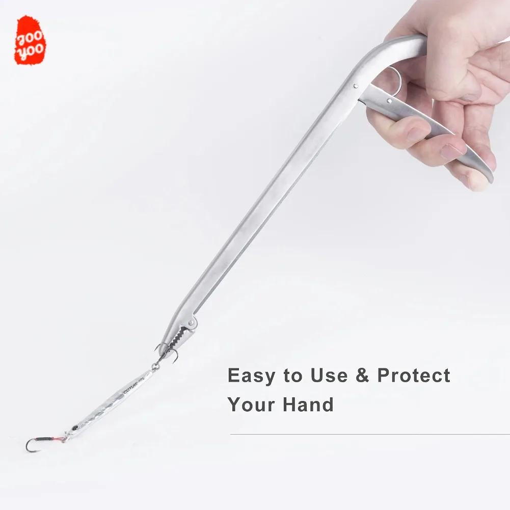 Dispositivo de desenganche de acero inoxidable, abrazadera para pescado, alicates removedores de captura, herramienta para anzuelo de pesca, alicates para Control de aparejos de pesca - imagen 4