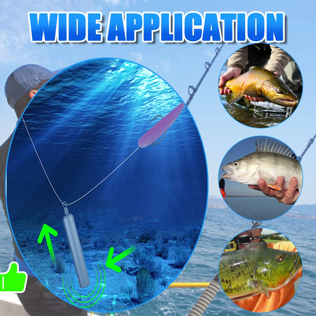 Plomos Jika Rig FishTrip – Tubo bala colgante 5-20g para pesca - imagen 2