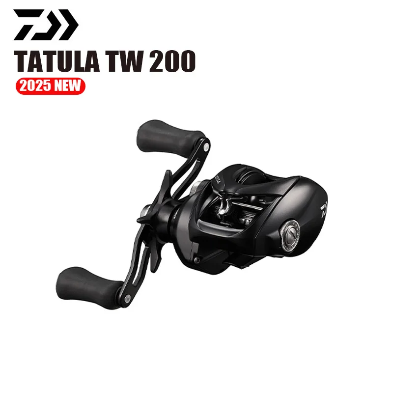 DAIWA 2025 nuevo carrete de fundición TATULA TW 200 225g arrastre máximo 6kg 7 + 1 TWS UTD A7075 MAGFORCE pesca tiro largo