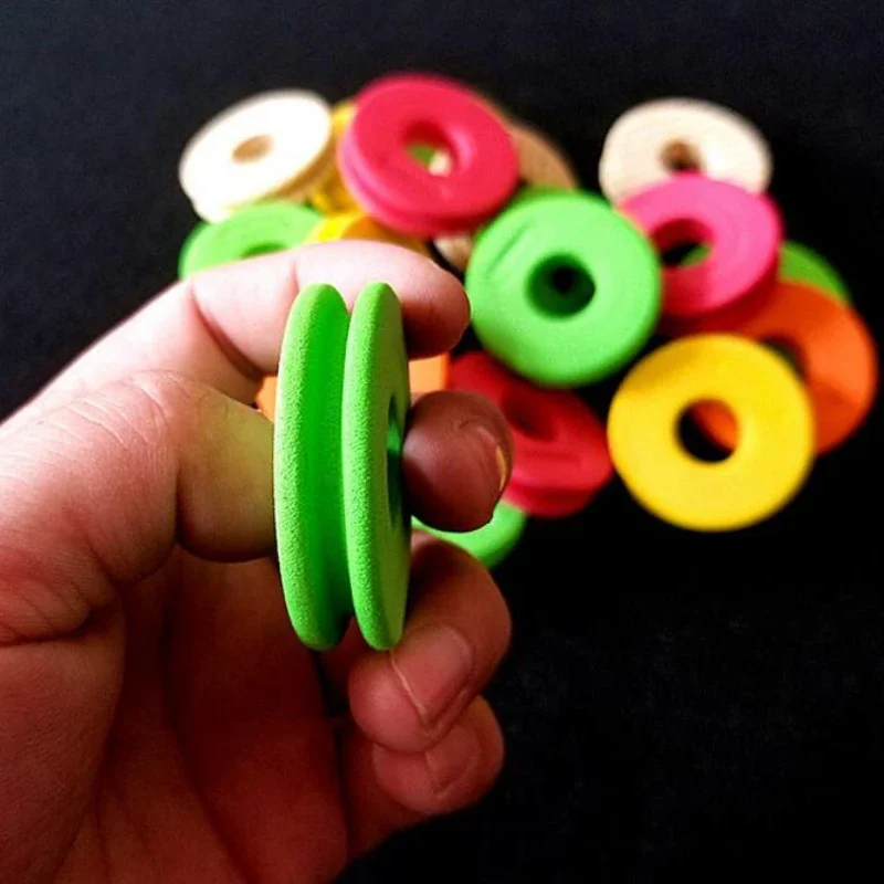 Carretes de espuma EVA, tabla de bobinado de pesca, aparejos de línea de anzuelo, carrete de espuma, alambre de rastreo, aparejos giratorios, herramientas de sedal de pescado, 10 Uds. - imagen 2